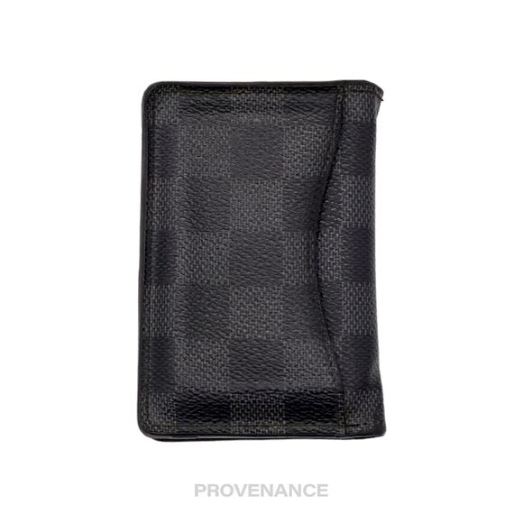 🔴 Louis Vuitton Pocket Organizer Wallet - Damier Graphite - Picture 3 of 8